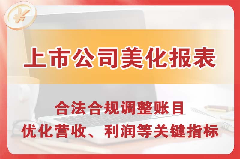 眉山上市公司美化报表